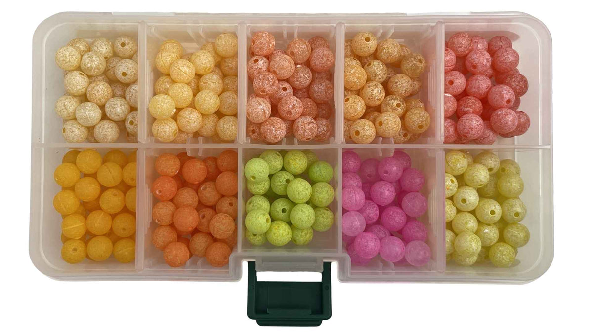 Great Lakes Steelhead Co. Trick Em Bead Assortment – First Light