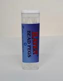 Raven Bead Pegs Stops - 25 Pack
