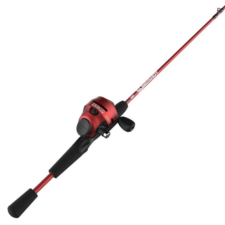 Zebco Slingshot Push Button Spincast Combo – First Light Fishing co