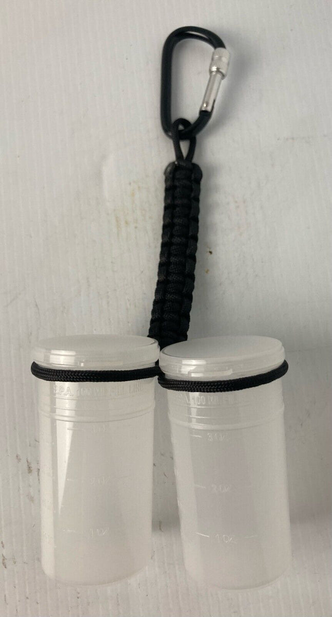 Bait Egg Sack Container Holder Paracord with Carabiner Includes Containers  First Light Fishing Co