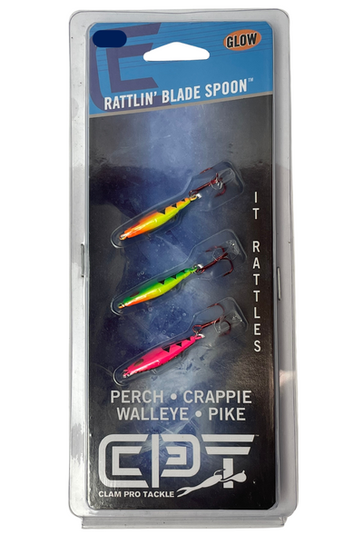 Clam Rattlin' Blade Spoon 3 Pack