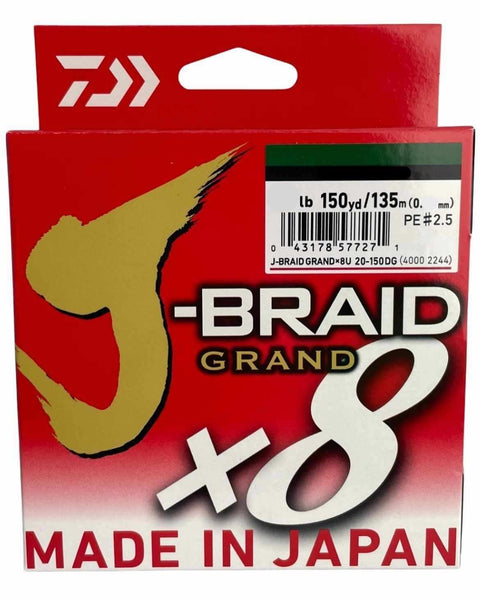 Daiwa J-Braid Grand x8