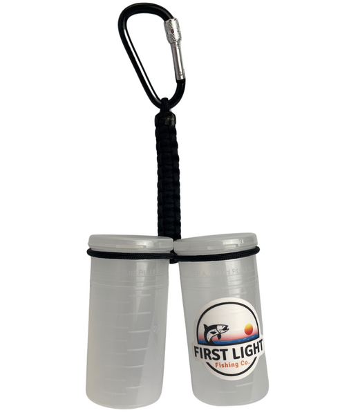 Bait Egg Sack Container Holder Paracord with Carabiner Includes Containers First Light Fishing Co – First Light Fishing co
