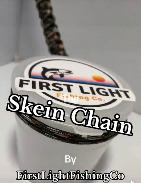 Skein Chain Camo Bait Skein Eggs Holder by First Light Fishing Co.