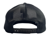 Raven Hat - White/Black - Leather Patch