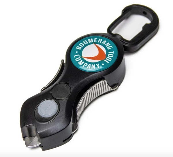 Boomerang Tool Fishing Line Cutter Snip w/ Retractor - Original & LED