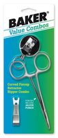 Baker Curved Forcep Retractor & Nipper Combo Pack