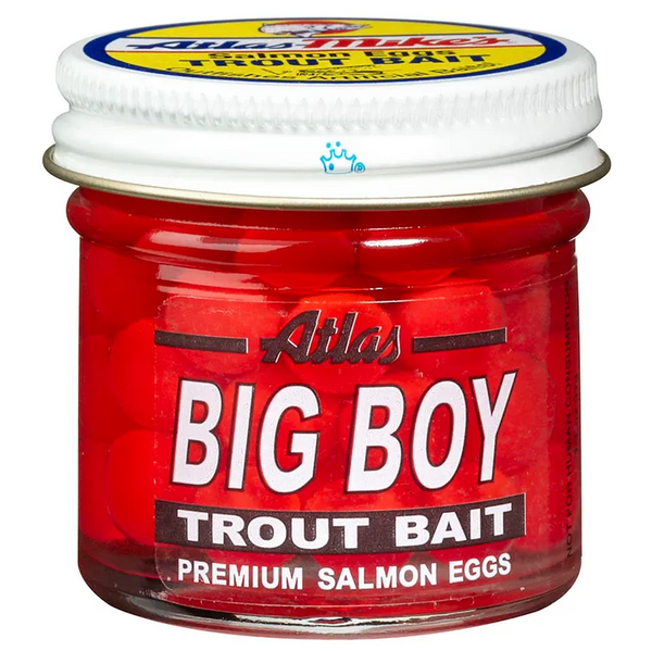 Atlas-Mikes Big Boy Salmon Eggs Trout Bait