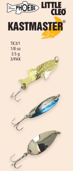 Acme Kastmaster Phoebe Little Cleo Multi-Pack Spoons