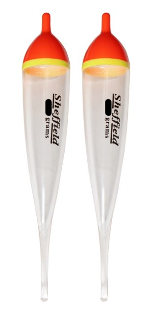 Sheffield Crystal Floats with tubing - Salmon Steelhead Centerpin Float ...