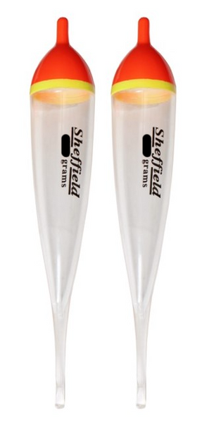 Sheffield Crystal Floats with tubing 2 Pack