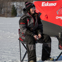 Eskimo Plaid Folding Ice Chair