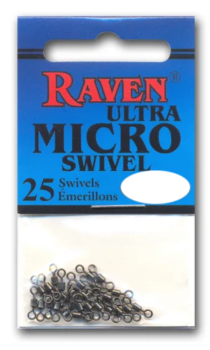 Raven Ultra Micro Swivels – First Light Fishing co.