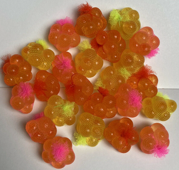 Mixed Colors Salmon Spawn Egg Sack Orange Pink Chartreuse