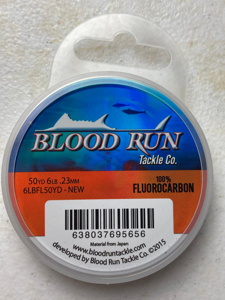 Blood Run 100% Fluorocarbon Leader Line Material – First Light Fishing co.